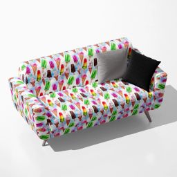AZ5008274SOF_FB_RF_R-SP_D56^80_VL Watercolor Ice Cream Pattern D4 Velvet Sofa Fabric Sofa Fabric-image-79