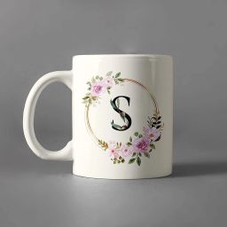 ™ (S-Alphabet ) - ZCM-Mug with Glossy Finished Print, 350 ml Ceramic Coffee Mug-image-2