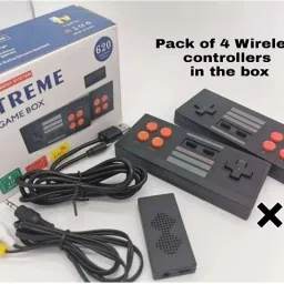 TBON Extreme Mini Game Box in-built 620 games,Game, included Super Mario, Conta,etc.,best gift for kids Black Edition-14