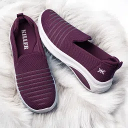 Killer-Comfi-zone Lightweight Slip On Sneakers For Women-image-38