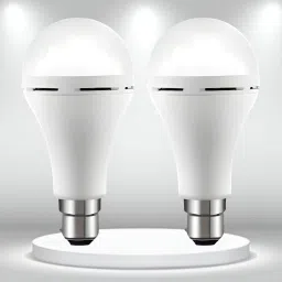 Emergency 15W Inverter LED Bulb with 1200mAh Rechargeable Battery Pack of 2 A123 4 hrs Bulb Emergency Light-1