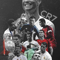 Ronaldo CR7 Posters (Matte 300 GSM Paper, 13x19-inch, Multicolour) Paper Print-2