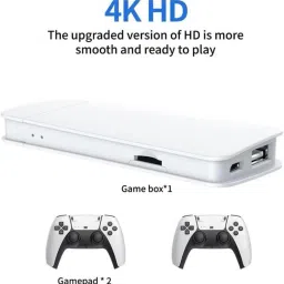 EXtreme PS5 M15 Retro Game Stick, 4K HDMI Output & Wireless Controller Video Games 64 GB with Cadilac and Dinosaur, Tekken 3, Mario Contra, Other Retro Games image 5