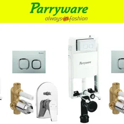 Half Frame Concealed Cistern, with divater body upper part set of 2 pic 246 Dual Flush Tank-picture-7
