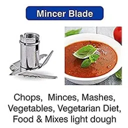just one 350 W Red Hand Blender image 4