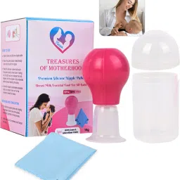 Nipple puller for Inverted Flat Nipples |BPA-Free|Pack of 1 Nipple Puller-image-53