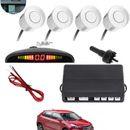 Universal Increased Safety For Passengers White Sensor Parking Sensor 115 4 Reverse White Sensor With Led Display ,Buzzer For GlanzaToyota2019 Parking Sensor-picture-27