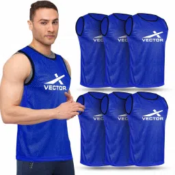 VX-BIBS Pack of 6 Small Football, Hockey Bib-picture-12