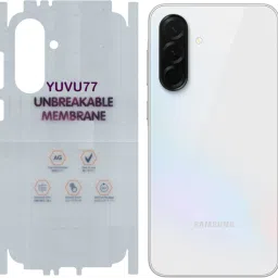 yuvu77 Back Screen Guard for Samsung Galaxy A36 5G, Membrane with 360 coverage-0