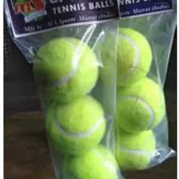 XVI- Green Tennis Ball for Cricket and Tennis 6 Balls pack (green) b103 Cricket Tennis Ball-image-4