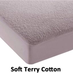 Fitted King Size Breathable, Stretchable, Waterproof Mattress Cover-image-91