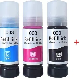 canoff L3200,L3210,L3211,L3215,L3216,L3250,L3252 Printers Black + Tri Color Combo Pack Ink Bottle-picture-22