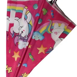 Random Color Rainbow Unicorn Umbrella for Girls,Magical Rainbow Unicorn Umbrella Umbrella-image-3