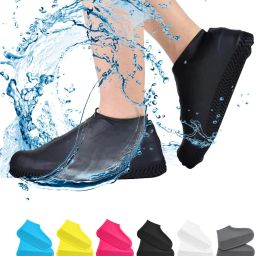 1 Pairs Reusable,Anti-Slip Water Resistant Overshoes,For Men,Women,Kids | Silicone | Multicolor | Boots Shoe Cover-image-22