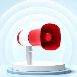 Handheld Megaphone with Siren, Microphone & Rechargeable for Outdoor EventsB250 King Bhopu Speaker (Portable Horn)Recorder Player & Sirens With Dual BatteryA250 Outdoor PA System-16