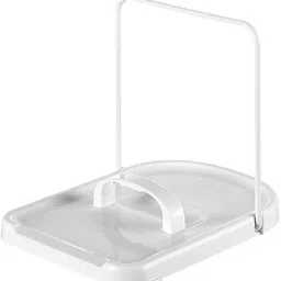 Folding Pot Lid Holder Utensil Rest Drip Tray Anti Slip Kitchen Organizer Stand 7.7 inch Lid Set, Pack of 1-picture-21