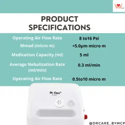 MCP Handy Air Compressor Nebulizer Nebulizer image 3