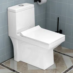 Commode for Toilet/Ceramic Western Commode/One Piece Commode with Soft Closing Toilet Seat - S Trap (APS-Sara-9-S) Western Commode-18