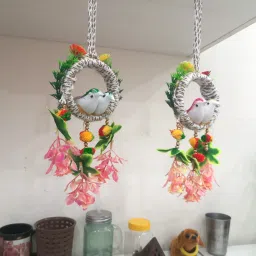 Hubber Artificial Hanging Flower Birds For Home & Office Decoration Toran-16