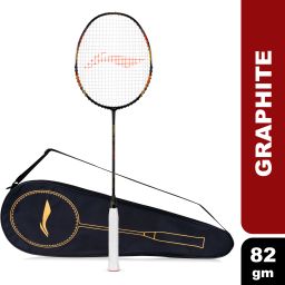 G-Force X5 Black, Orange Strung Badminton Racquet-image-5