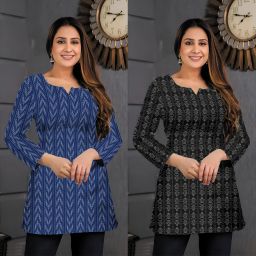 Women Woven Design Cotton Blend A-line Kurta-image-37