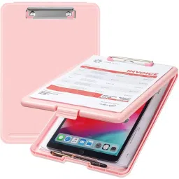 A4 Clip Pad/Clipboard with Storage Case,Students Office Use-10