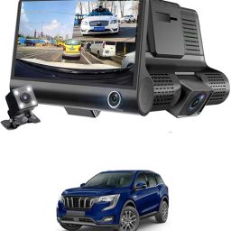 3Lens/170 Degree/Wide Angle Car Camera DVR/G-Sensor Dashcam For Car 323 Black LCD-image-7