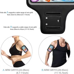Verilux Armband for Mobile Phone Running, Waterproof Phone Holder for Running for iPhone Mobile Holder image 5