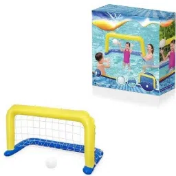 Inflatable (IND*56) Set Water Polo Game for Pool Multicolor Inflatable Hoppers & Bouncer-11