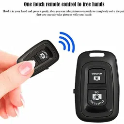 toiphy Bluetooth Shutter Remote Control Button Self-Timer Long Distance Camera RemoteCamera Remote Control image 2