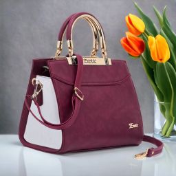 Women Maroon Sling Bag - Extra Spacious-image-20