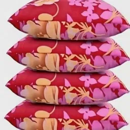 STOMIA LUXURY SOFT PILLOW Polyester Fibre Abstract Sleeping Pillow Pack of 6 image 2