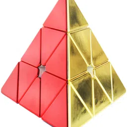 Sengso Pyraminx Metallic Mirror Reflective Stickerless Cube Steel Ball Version-image-50