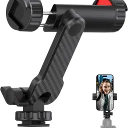 Zeitel Phone Mount for Tripod Stand, Smartphone Mount Adapter for Tripod Stand Tripod-image-50