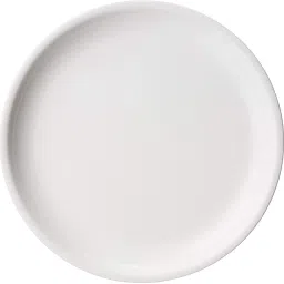 Gloss Finish Microwave Safe Full Plates For Home and Restaurant (28 cm) White Dinner Plate-image-85