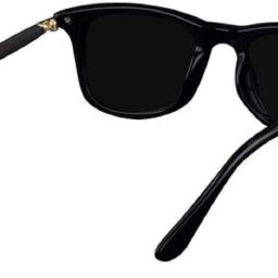 shiv UV Protection, Polarized, Gradient, Mirrored Rectangular, Retro Square Sunglasses (55) image 5