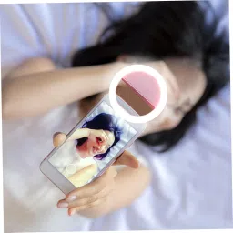 MTA fashion Portable LED Ring Selfie Light for All Smartphones Ring Flash-6