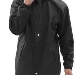 Solid Men Raincoat-image-18