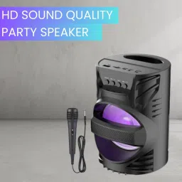 SACRO LZ (PORTABLE WIRELESS SPEAKER) Upto 6H Playtime & FM Radio Powerful SoundW320 15 W Bluetooth Laptop/Desktop Speaker-30