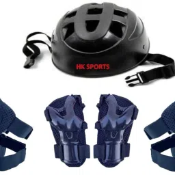 Heavy Accessories Skating Protection Kit - Helmet + Elbow + Knee + Hand Guard Skating Kit-image-23