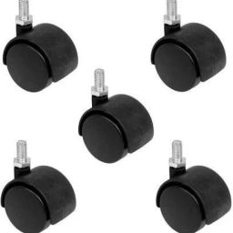 Caster Alloy Thread Type wheel for office revolving chair base, heavy duty, super quality set of-5 wheels Appliance Furniture Caster Wheel Chair Wheel Industrial Furniture Caster-image-116