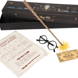 Hermoine Light Up Wand With Harry Potter Sunglass Combo Toys Cosplay for kids-picture-17