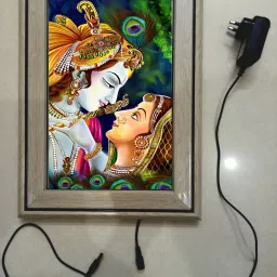 RADHA KARISHNA JI FRAME 15.5 inch LED PHOTO FRAME-34