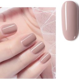INSTANT GLOSSY NAIL POLISH FOR STYLING NUDEPINK NAILS QUICK DRYING NUDEPINK-image-7