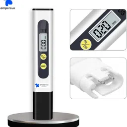 ampereus TDS Meter with pH Bottle - Accurate Water Testing Meter & TDS Check Machine Digital TDS Meter image 2