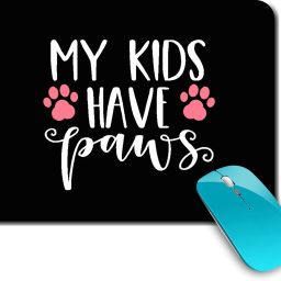 whats your kick Dog Lover | Pet Love | Animal Lover | Dog Quotes | Printed Mouse Pad/Designer Waterproof Coating Gaming Mouse Pad For Computer/Laptop (Multi4) Non Slip Base Mousepad-image-63