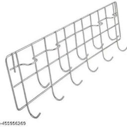 Cutlery Kitchen Rack Cutlery Kitchen Rack Steel Steel Multi Purpose Wire spoon hanger Holder Hook Steel-image-24