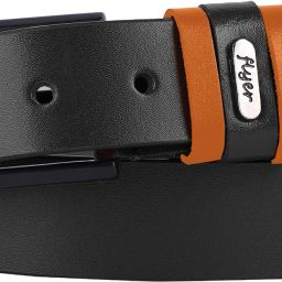 Men Casual, Formal, Evening, Party Black Genuine Leather Belt-image-47