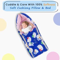 3 in 1 Baby Sleeping Bag & Carry Nest ( Newborn - 3 Months) Sleeping Bag-44
