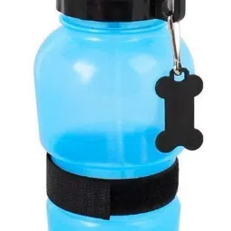 Cylinder shape with bowl Plastic Pet Bowl & Bottle-image-4